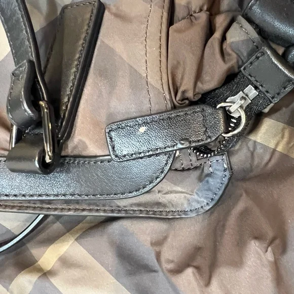 Burberry Brown Checkered Women's Bag - Picture 6 of 6